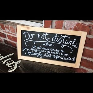 Chalkboard Creations sign